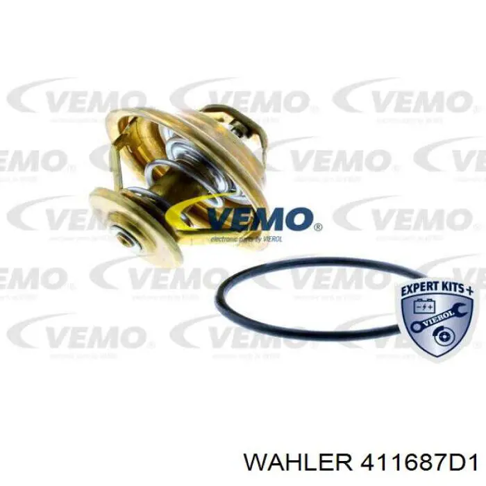 Termostat 411687D1 Wahler