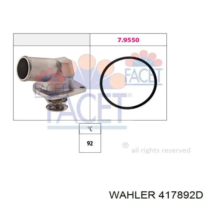 Termostat Wahler 417892D cena, od 16,62 USD