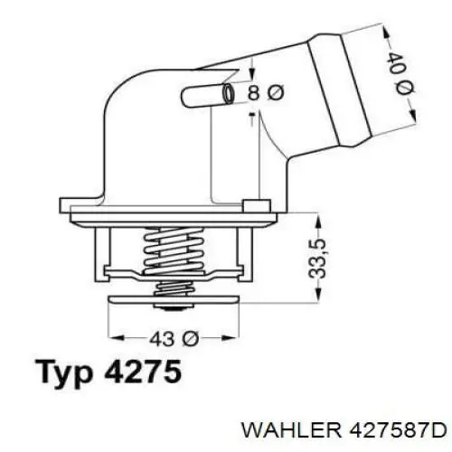 Termostat Wahler 427587D cena, od 19,82 USD