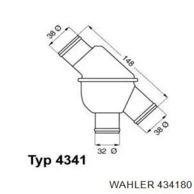 Do koszyka 4741778 Chrysler Termostat