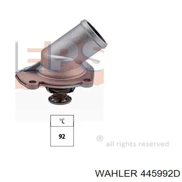 Do koszyka 445992D Wahler Termostat