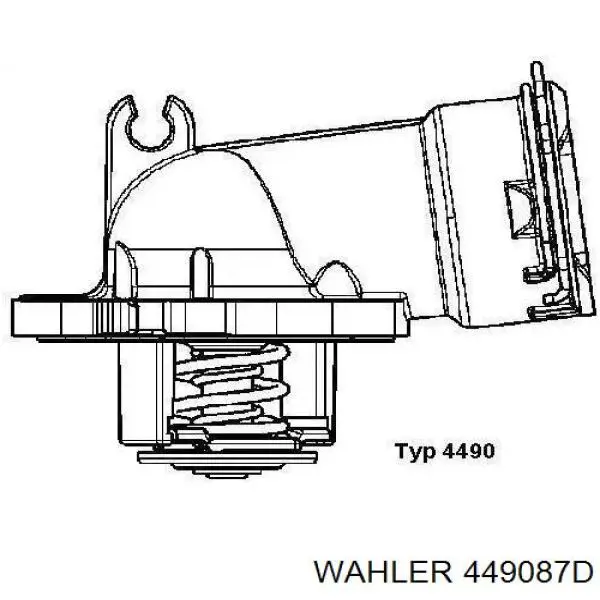 449087D Wahler Termostat