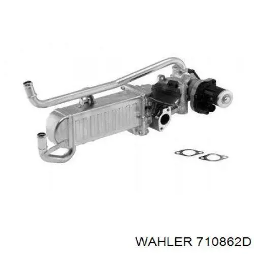 710862D Wahler Chłodnica układu recyrkulacji spalin EGR