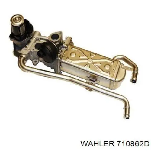 Chłodnica układu recyrkulacji spalin EGR 710862D Wahler