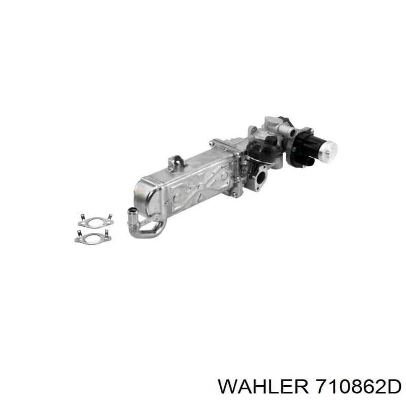 Chłodnica układu recyrkulacji spalin EGR Wahler 710862D cena, od 190,05 USD