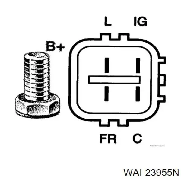 Alternator Mitsubishi A5TG1991 cena, od 141,99 USD