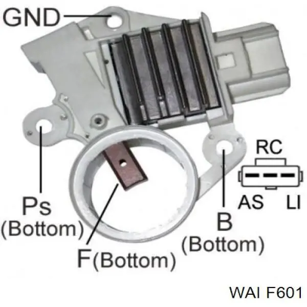 Do koszyka VP4L3U10C359AA Ford Regulator alternatora (przekaźnik ładowania)