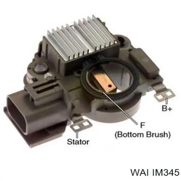 Regulator alternatora (przekaźnik ładowania) A866X34572 Mitsubishi