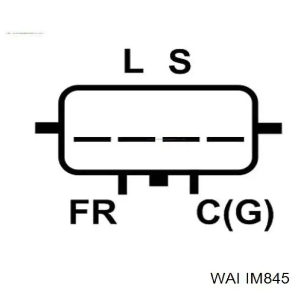 Do koszyka IM845 WAI Regulator alternatora (przekaźnik ładowania)