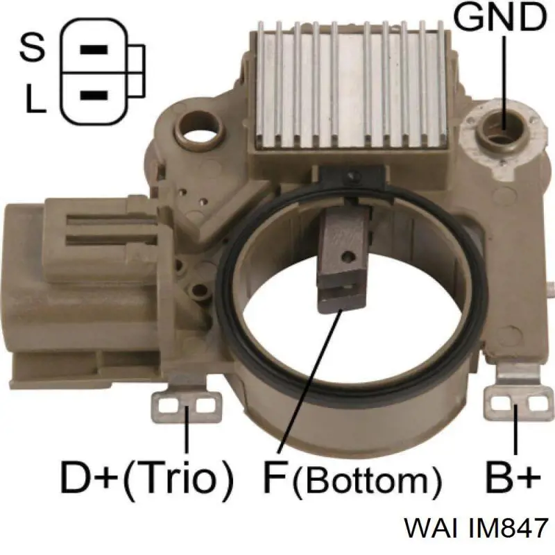 IM847 WAI regulator alternatora (przekaźnik ładowania)