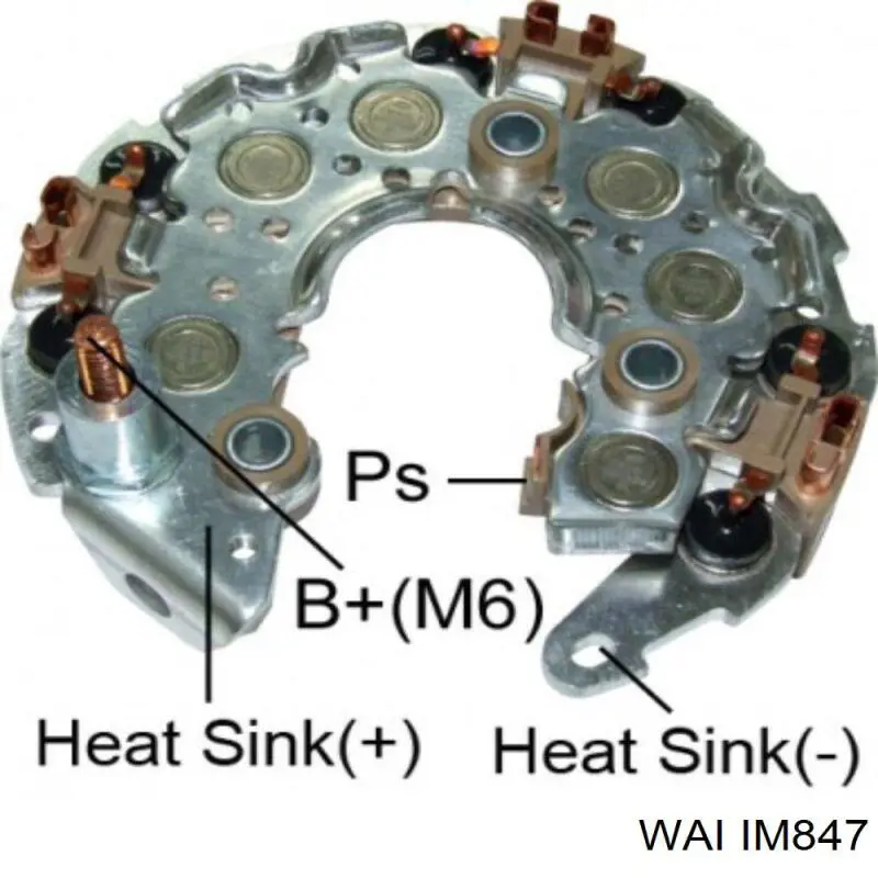Regulator alternatora (przekaźnik ładowania) WAI IM847 cena, od 26,38 USD
