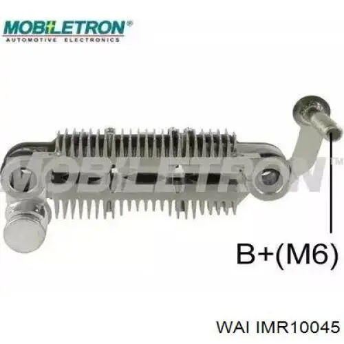 Mostek prostowniczy alternatora = Moster diodowy alternatora WAI IMR10045 cena, od 27,45 USD