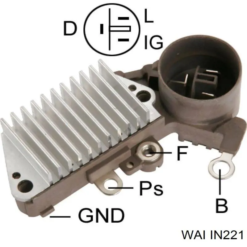 YR644 Unipoint Regulator alternatora (przekaźnik ładowania)