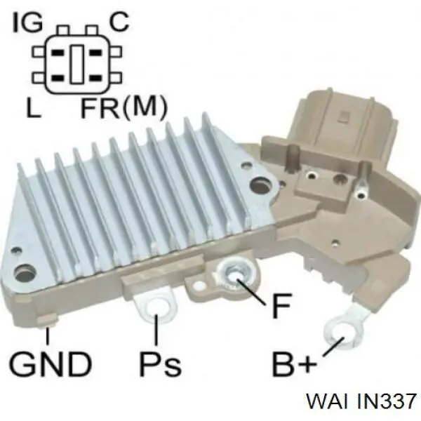 IN337 WAI regulator alternatora (przekaźnik ładowania)