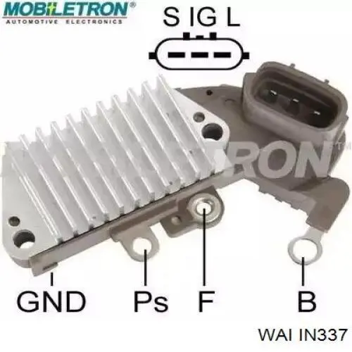 Regulator alternatora (przekaźnik ładowania) 2770021040 Toyota