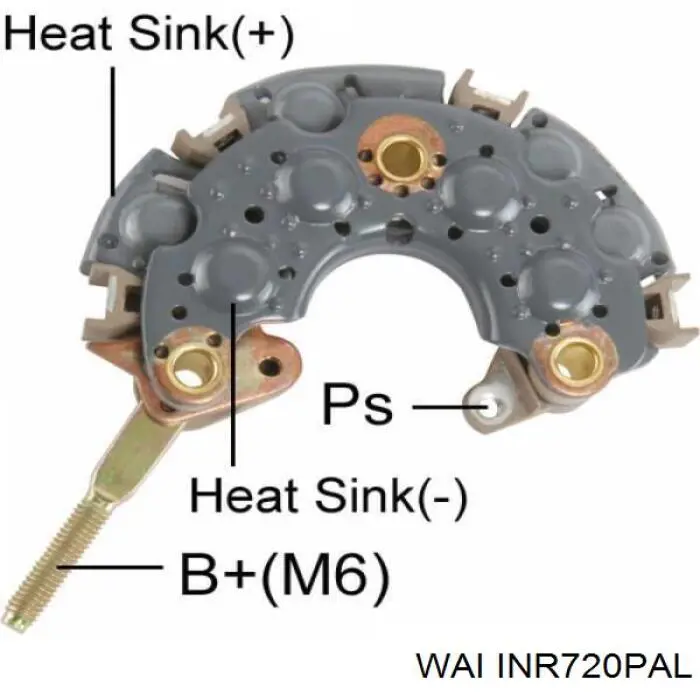 Mostek prostowniczy alternatora = Moster diodowy alternatora 71320082 Profit