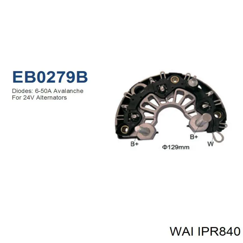 ARC3127 AS/Auto Storm Mostek prostowniczy alternatora = Moster diodowy alternatora