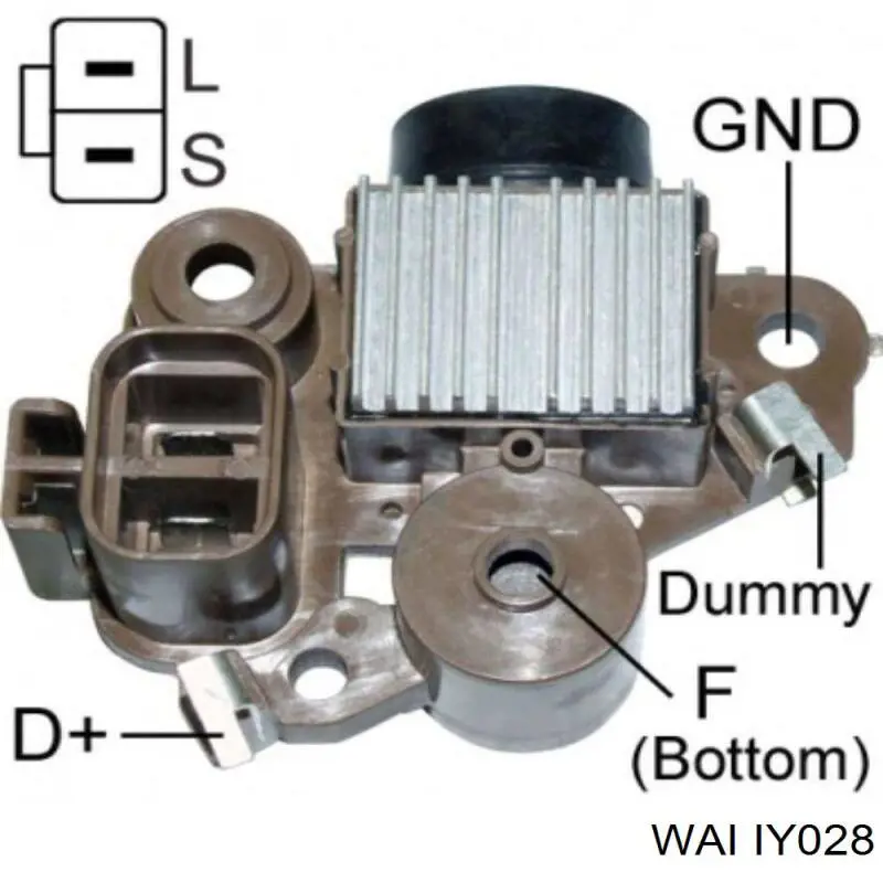 Do koszyka IY028 WAI Regulator alternatora (przekaźnik ładowania)