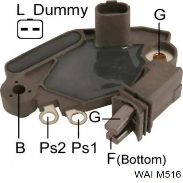 Do koszyka 593411 VALEO Regulator alternatora (przekaźnik ładowania)
