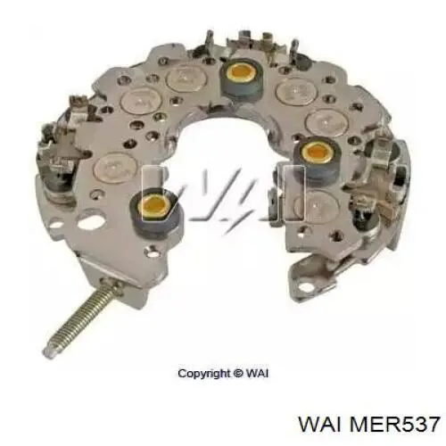Mostek prostowniczy alternatora = Moster diodowy alternatora WAI MER537 cena, od 28,11 USD
