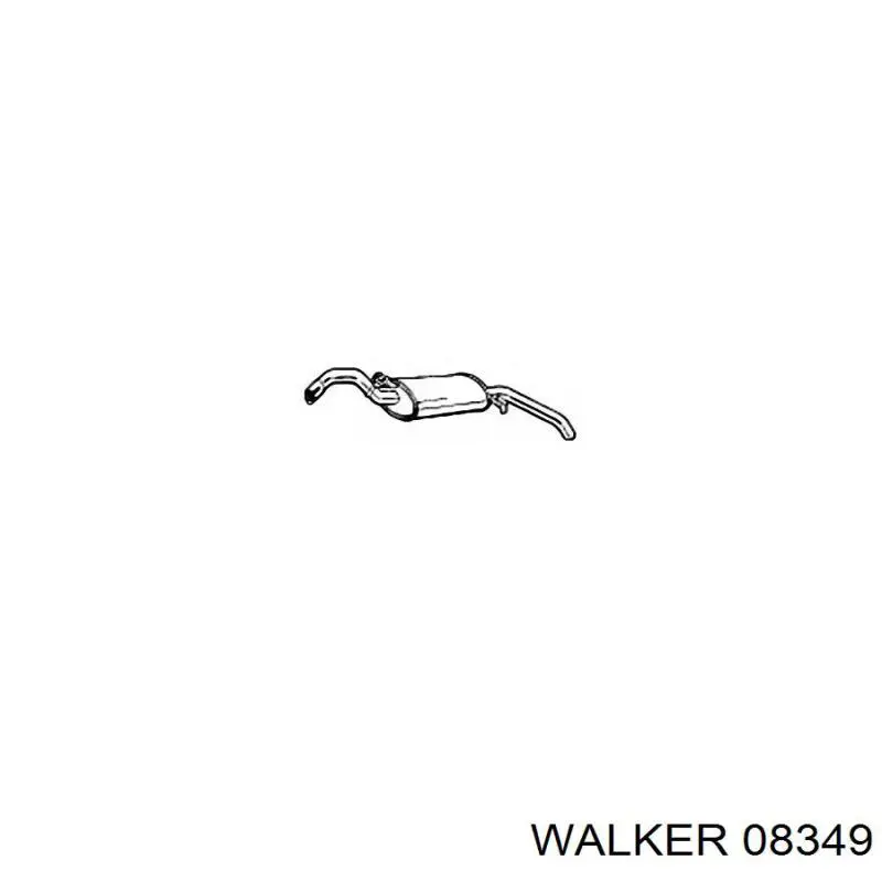 Tłumik, tylna część Starline 4212402 cena, od 75,60 USD