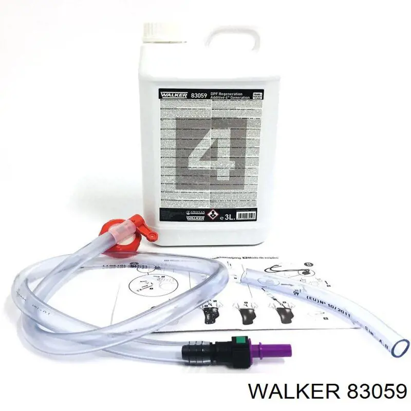 83059 Walker Płyn do filtrów cząstek stałych