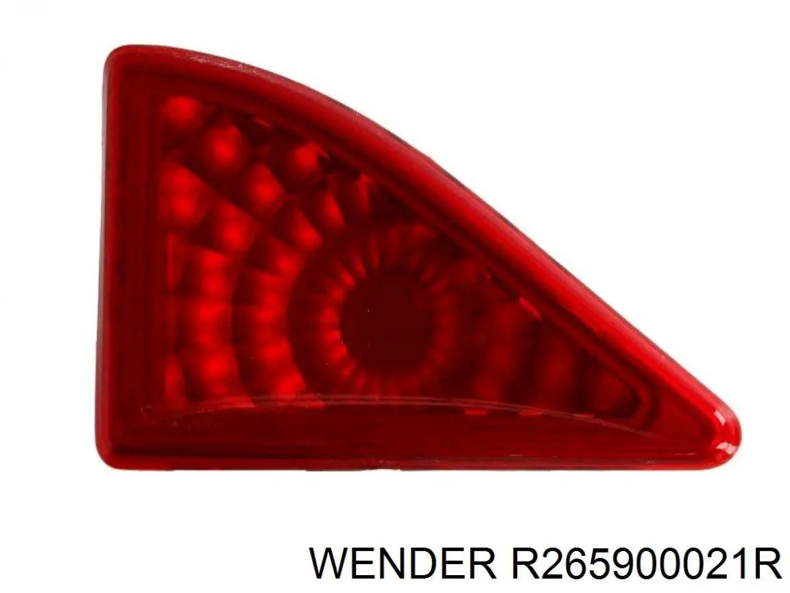 R265900021R Wender Lampa stop tylna dodatkowa