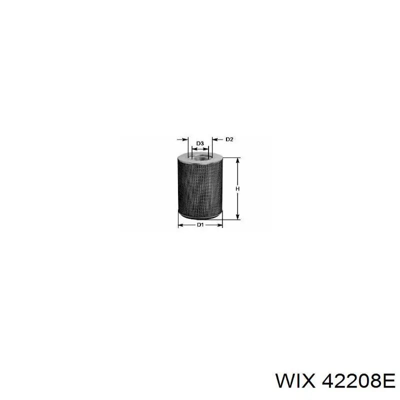 Filtr powietrza WIX 42208E cena, od 40,68 USD