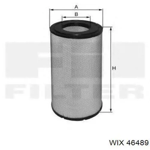 Filtr powietrza WIX 46489 cena, od 26,04 USD