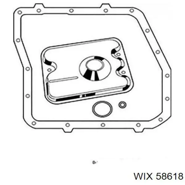 Do koszyka 58618 WIX Filtr automatycznej skrzyni biegów