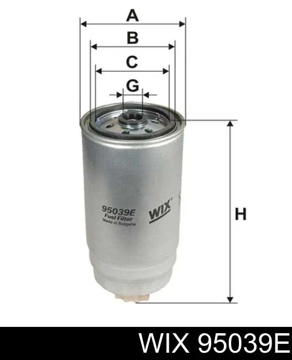 Do koszyka 95039E WIX Filtr paliwa