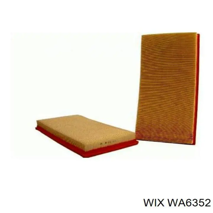 Do koszyka WA6352 WIX Filtr powietrza