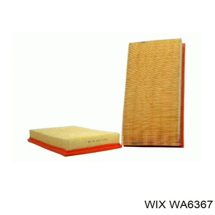 Do koszyka WA6367 WIX Filtr powietrza