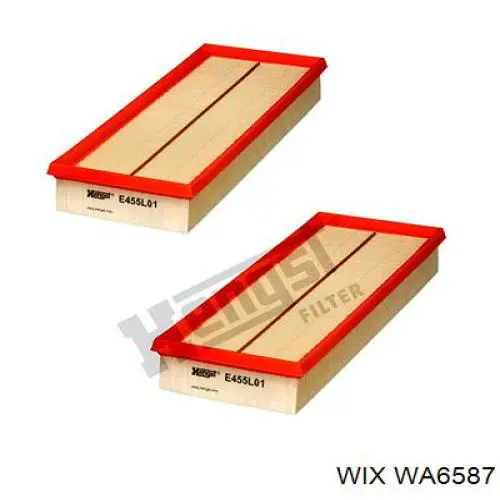 Do koszyka WA6587 WIX Filtr powietrza