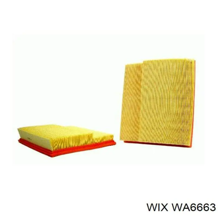 Do koszyka WA6663 WIX Filtr powietrza