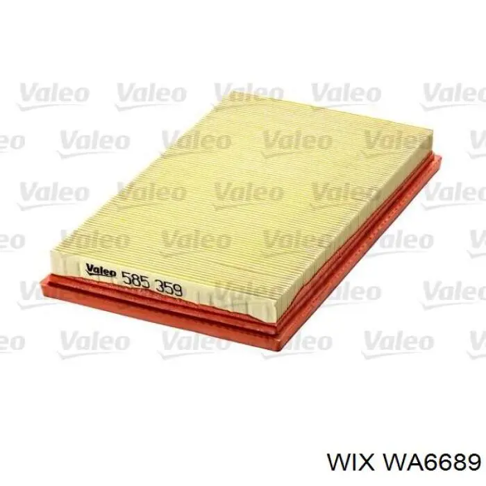 Do koszyka WA6689 WIX Filtr powietrza