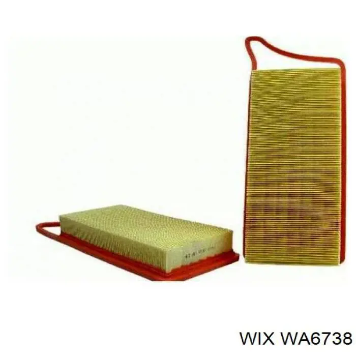 Do koszyka WA6738 WIX Filtr powietrza