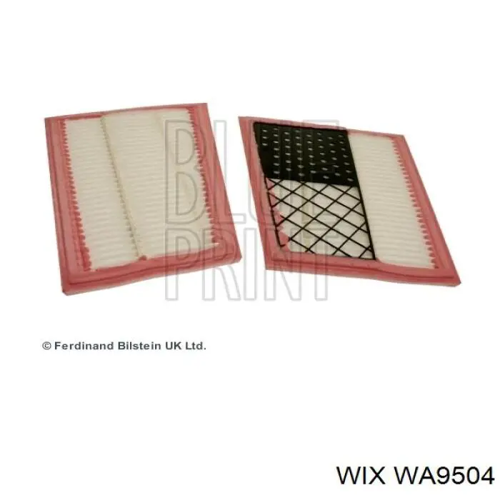 Filtr powietrza WIX WA9504 cena, od 22,36 USD