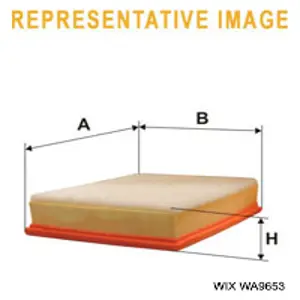 Do koszyka WA9653 WIX Filtr powietrza