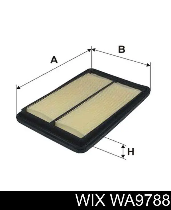 WA9788 WIX Filtr powietrza