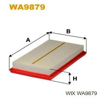 WA9879 WIX Filtr powietrza