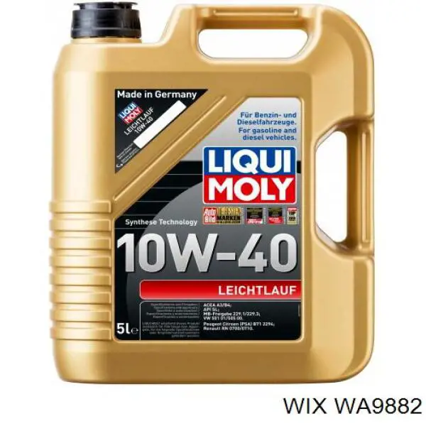 WA9882 WIX Filtr powietrza