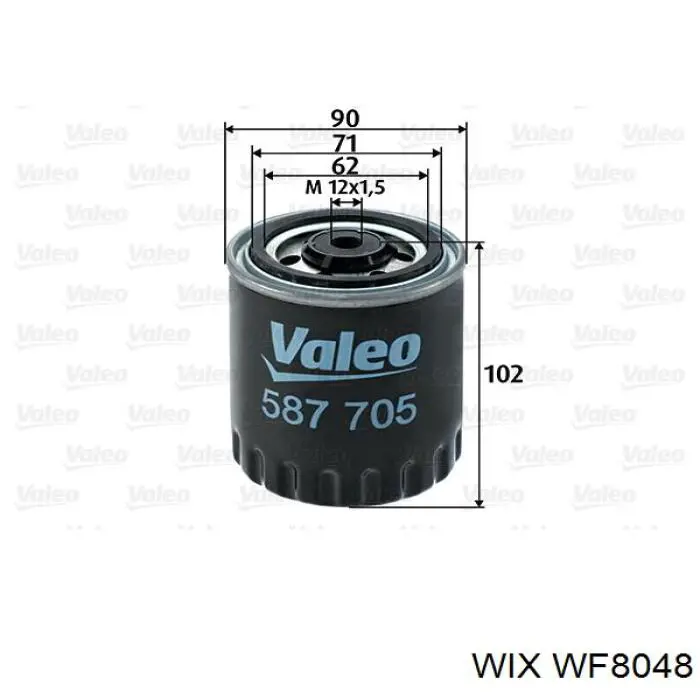 Do koszyka WF8048 WIX Filtr paliwa