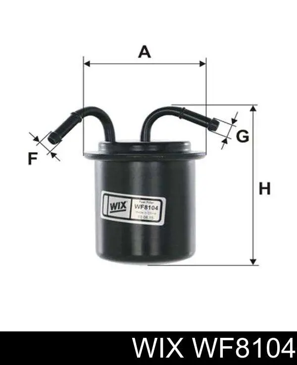 Do koszyka WF8104 WIX Filtr paliwa