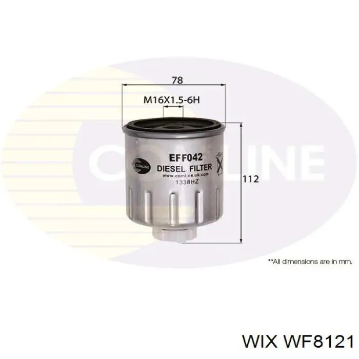 Filtr paliwa WIX WF8121 cena, od 12,24 USD