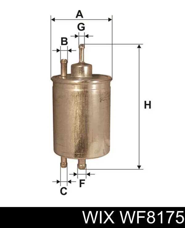 Do koszyka WF8175 WIX Filtr paliwa