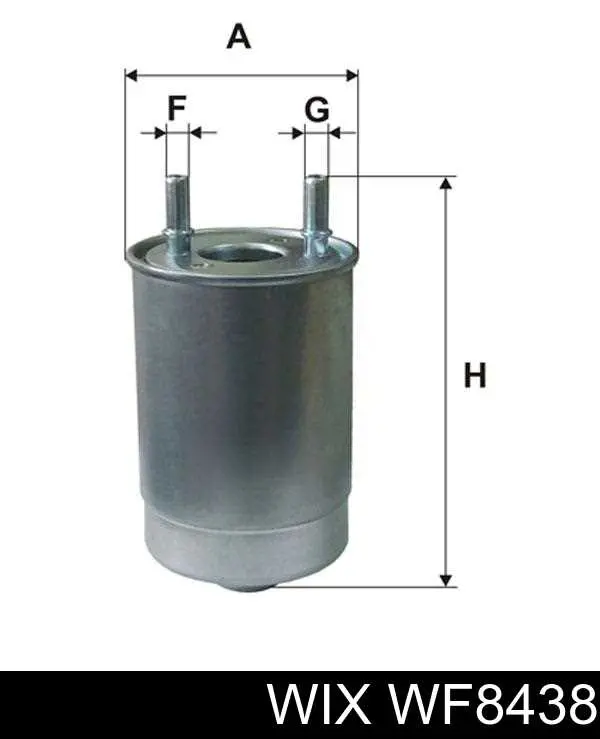 WF8438 WIX Filtr paliwa