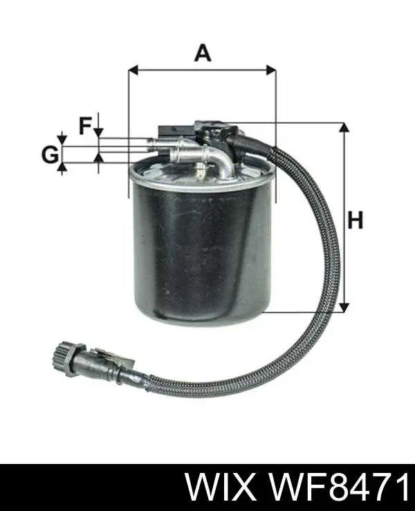 WF8471 WIX Filtr paliwa