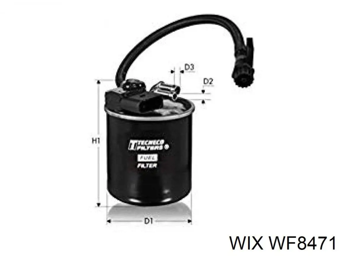 Do koszyka WF8471 WIX Filtr paliwa