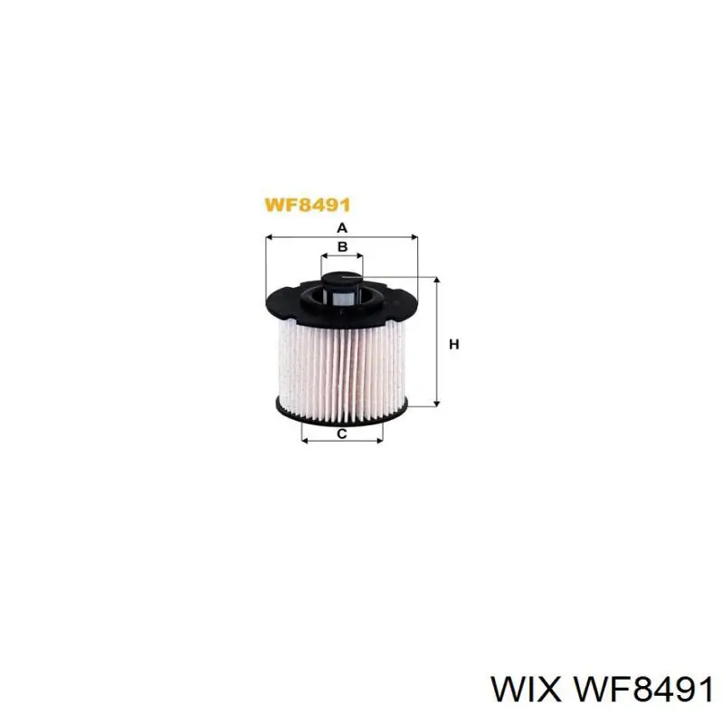 WF8491 WIX Filtr paliwa